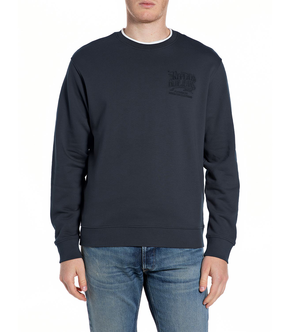 コットンテリーフリース 詳細画像 ダークネイビー 1